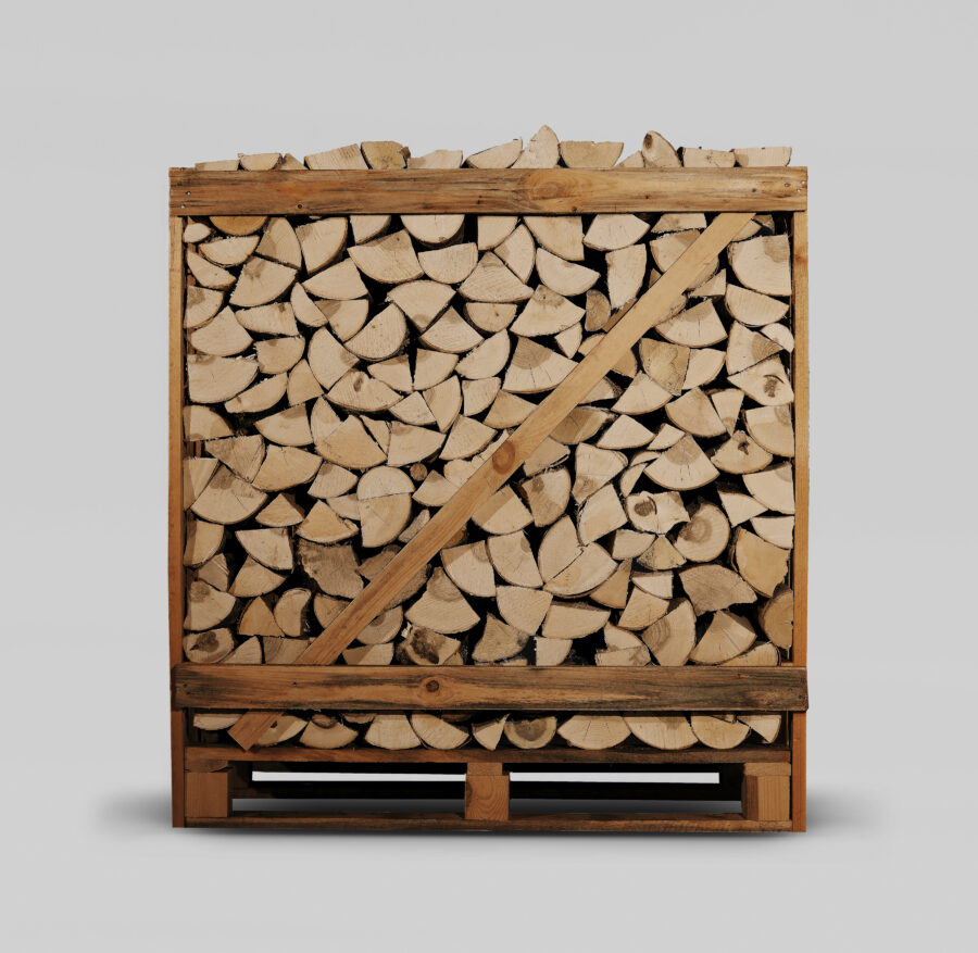 Deluxe Ash Firewood Logs - XL Crate